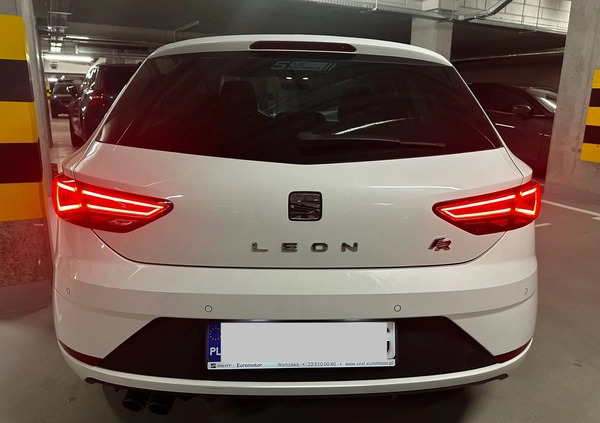 Seat Leon cena 65000 przebieg: 49777, rok produkcji 2018 z Warszawa małe 379
